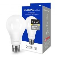 Светодиодная лампа LED GLOBAL A60 E27 12W