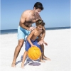 Детский надувной пляжный мяч Bestway 31004 (41 см, 4 вида) "Спорт" 