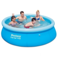 Наливной, надувной бассейн BestWay 57265 Fast Set (244*66 см, 2100 литров)