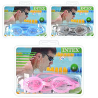 Очки для плавания  Intex 55683 с регулированьем переносицы (3 цвета)