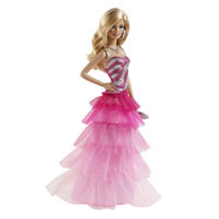 Кукла Barbie в вечернем платье (три вида)