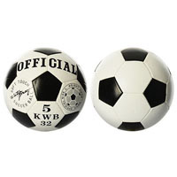 Мяч футбольный EV 3208 (30шт) размер 5, ПВХ 1,6мм, 2слоя, 32панели, 260_280г, Official