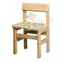 Детский стульчик деревянный (сосна, бук, ольха)