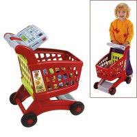 Тележка детская для супермаркета с калькулятором Mini Funny Shopping 08059 A