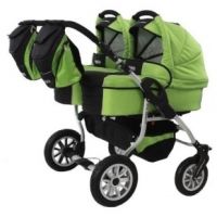Универсальная коляска  для двойни 2 в 1 Trans baby Jumper Duo
