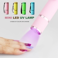 Мини ультрафиолетовая LED лампа для сушки ногтей