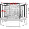 Ограждение для батута Leco-IT Outdoor 230 см гп060016-2