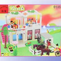 Конструктор Brick 0135 "Загородный дом" (66931)
