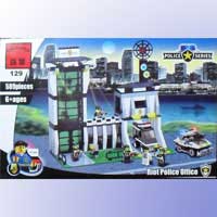 Конструктор Brick 129 "Полицейский участок" (457831)