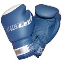 Перчатки боксерские 10 унц. синие ПРО т8-4