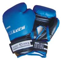 Перчатки боксерские 10 унц.синие, модель9808 т007-6