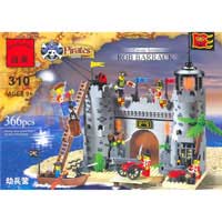 Конструктор Brick 310 "Пиратский замок"
