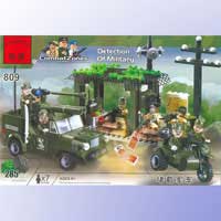 Конструктор Brick 809 "Военные"