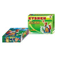 Кубики Технок 12 кубиков "Сказки" (6 видов)
