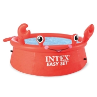 Наливной, надувной бассейн Intex 26100 "Краб" (183*51 см, 880 л)