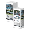 Прямоугольный каркасный бассейн Intex 26374 (975х488х132 см, 54368 л) с песочным фильтром, лестницей, тентом, подстилкой