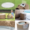 Надувной аэромассажный SPA-бассейн (джакузи) Intex 28426 (145/196х71 см, 4 человека, 795 л) Pure Spa "Bubble Massage"