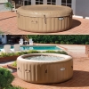Надувной аэромассажный SPA-бассейн (джакузи) Intex 28426 (145/196х71 см, 4 человека, 795 л) Pure Spa "Bubble Massage"