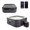 Надувной аэромассажный SPA-бассейн (джакузи) Intex 28452 Greystone (239x239x71 см)