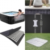 Надувной аэромассажный SPA-бассейн (джакузи) Intex 28452 Greystone (239x239x71 см)