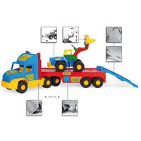 Wader (Вадер) 36520 Super Truck грузовик с трактором