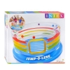 Детский надувной батут Intex 48264 "Радуга" (182*86 см) "Jump-O-Lene Transperent Ring Bounce"
