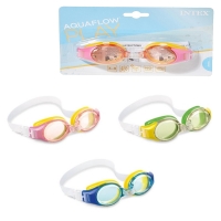 Очки для плавания Intex 55601 "Junior Goggles" (3-8 лет, 3 цвета)