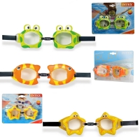 Детские очки для плавания Intex 55603 Обитатели моря "Fun Goggles" (3 вида)