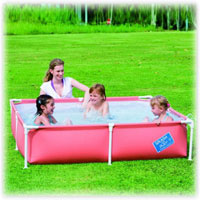 Детский каркасный бассйен BestWay, 56218 (163х163х35.5 см)