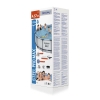 Круглый каркасный бассейн BestWay 56438 (457*122 см, 16015 л) с картриджным фильтр насосом
