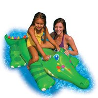 Надувная игрушка-рейдер (плотик) Intex, 56520 "Крокодил" (170*43 см) (Интекс). Цена, купить  в Украине плавательные принадлежности. | wo-shop.com.ua