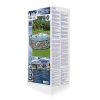 Круглый каркасный бассейн BestWay 56966 (488*122 см, 19480 л) с картриджным фильтр-насосом