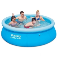 Наливной, надувной бассейн BestWay 57448 Fast Set (244*61 см, 1880 литров)