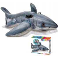 Надувная игрушка-рейдер (плотик) Intex 57525 "Акула" (173-107 см)