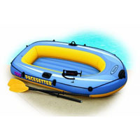 Надувная лодка Intex "Pacesetter 200", 58347 (насос, весла)