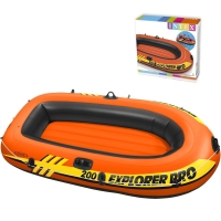 Надувная лодка Intex 58356 "Explorer pro 200" (196-102-33 см, до 120 кг)