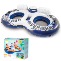 Надувное двойное кресло-круг Intex 58837 (243-157 см)