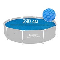 Солярный тент BestWay 58241 для круглого бассейна 305 см с эффектом антиохлаждение