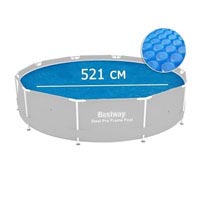 Солярный тент BestWay 58173 для круглого бассейна 549 см с эффектом антиохлаждение