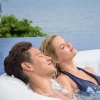 Надувной аэромассажный SPA-бассейн (джакузи) Bestway 60005 (180х66 см, 2-4 человек) Lay-Z-Spa™ Bahamas AirJet™