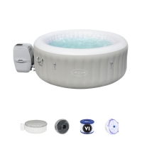Надувной аэромассажный SPA-бассейн (джакузи) Bestway 60007 (180х66 см, 2-4 человек) Lay-Z-Spa™ Tahiti AirJet™