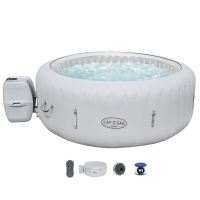 Надувной аэромассажный SPA-бассейн (джакузи) Bestway 60013 (196х66 см, до 6 человек) Lay-Z-Spa™ Paris AirJet™