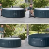 Надувной аэромассажный SPA-бассейн (джакузи) Bestway 6001D "Miami" (196 х 66 см, 4-6 человек) 