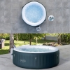 Надувной аэромассажный SPA-бассейн (джакузи) Bestway 6001D "Miami" (196 х 66 см, 4-6 человек) 