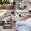 Надувной аэромассажный SPA-бассейн (джакузи) Bestway 6001G "Hawaii" (196 х 71 см, до 6 человек, Wi-Fi)