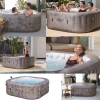 Надувной аэромассажный SPA-бассейн (джакузи) Bestway 6001K "Rome" (180-180-71 см, до 6 человек, Wi-Fi) 