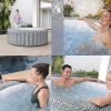 Надувной аэромассажный SPA-бассейн (джакузи) Bestway 6001N "Bali" (196 х 71 см, до 6 человек, Wi-Fi)