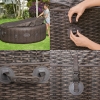 Надувной аэромассажный SPA-бассейн (джакузи) Bestway 60023 (216х71 см, 5-7 человек) Lay-Z-Spa™ St.Moritz AirJet™