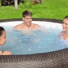Надувной аэромассажный SPA-бассейн (джакузи) Bestway 60023 (216х71 см, 5-7 человек) Lay-Z-Spa™ St.Moritz AirJet™