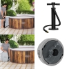 Надувной аэромассажный SPA-бассейн (джакузи) Bestway 60025 (180х66 см, 5-7 человек) Lay-Z-Spa™ Helsinki AirJet™